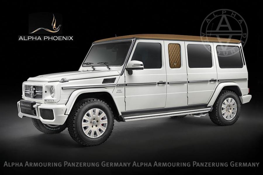  Mercedes-Benz G63 AMG by Alpha Armouring 2015 года  (фото 1 из 8)
